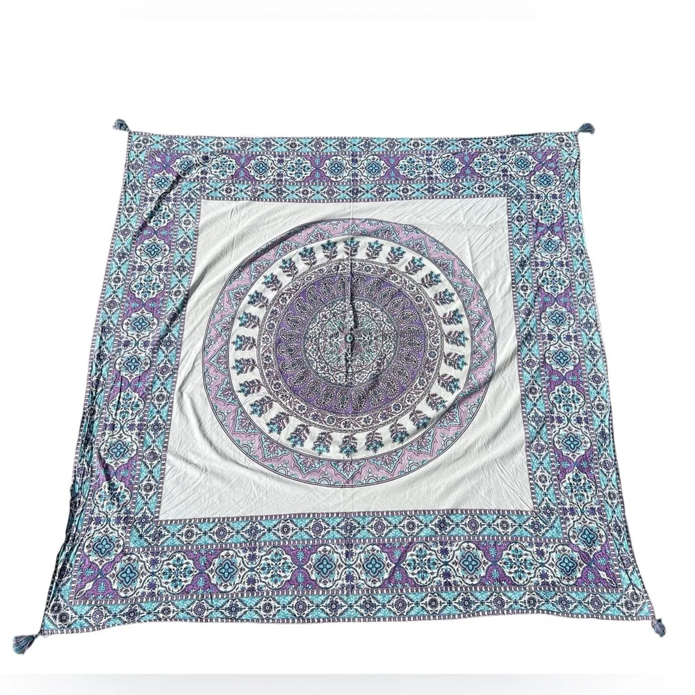Plum & Bow Large Tapestry Mandala Fabric Wall Hanging Bed Cover Boho Home Decor